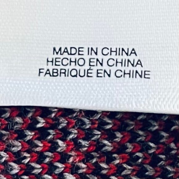 Anne Klein Buckle Neck Topper in Plaid Gray Combo (XL) New with Tag - Picture 10 of 10